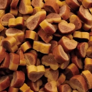 Chicken+Pumpkin Heart Bites Cat Treats