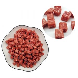 Salami Chicken Square bites