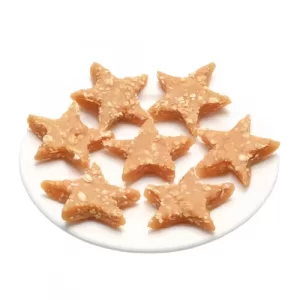 Chicken &Pumpkin &Rice Star Cookies Dog Treats