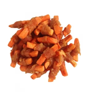 Chicken Wrapped Carrot Dog Treats