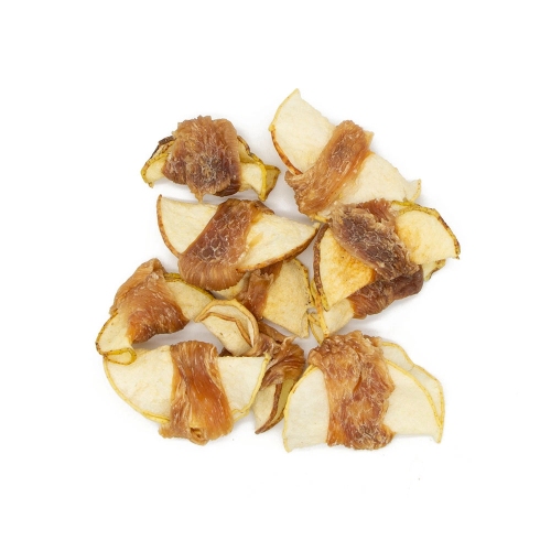 Chicken Wrapped Pear Dog Treats