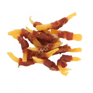 Duck Wrapped Mango Dog Treats