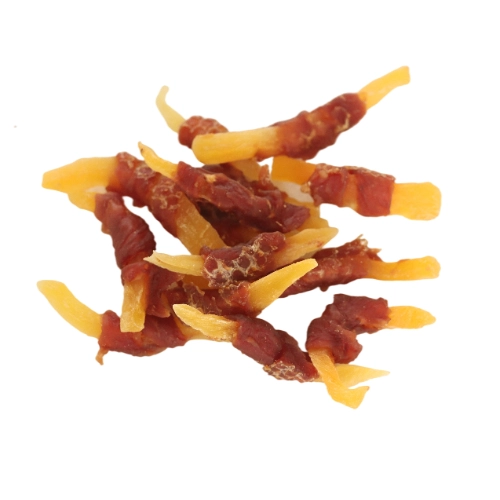 Duck Wrapped Mango Dog Treats