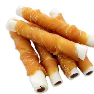 Liver Filled Chicken Twists Stick