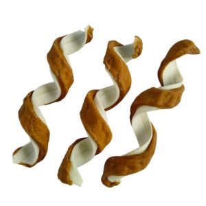 Duck Warpped Rawhide Curl
