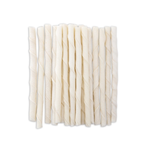 Rawhide Twisted Stick Dog Treats