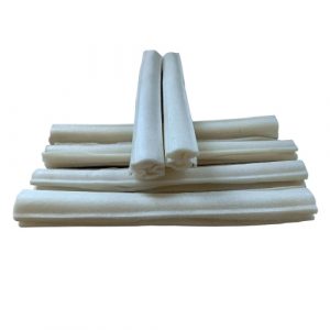 White Rawhide Pressed Stick Dog Treats