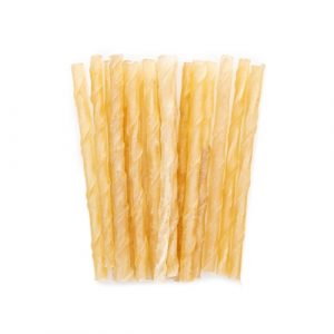 Natural Rawhide Twists Dog Treats