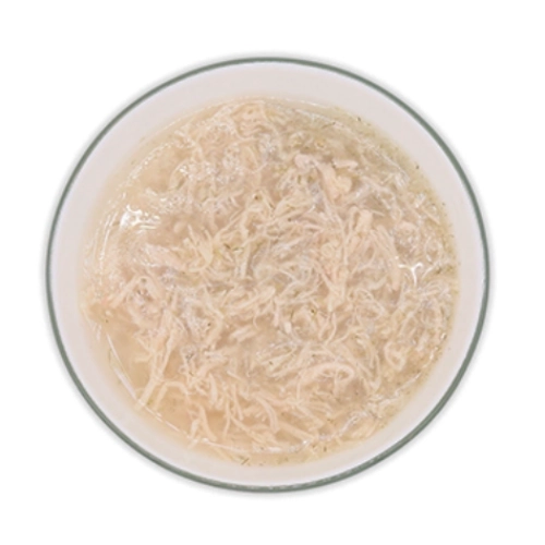 Shredded Chicken +Catnip Soup Wet Cat/Dog Food/Treats
